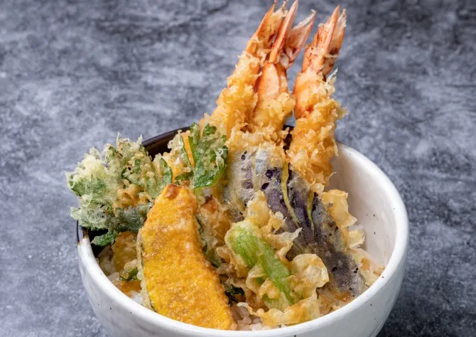 海老天丼