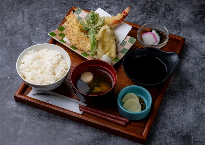 天ぷら定食